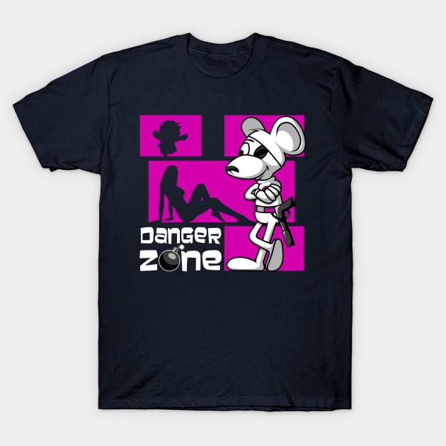 Danger Zone T-Shirt by SwanStarDesigns